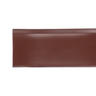 Гибкий плинтус TAKE IT EASY, самоклеящийся, 80×80×2000 мм, ПВХ, коричневый - Фото 3
