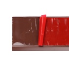 Гибкий плинтус TAKE IT EASY, самоклеящийся, 80×80×2000 мм, ПВХ, коричневый - Фото 4