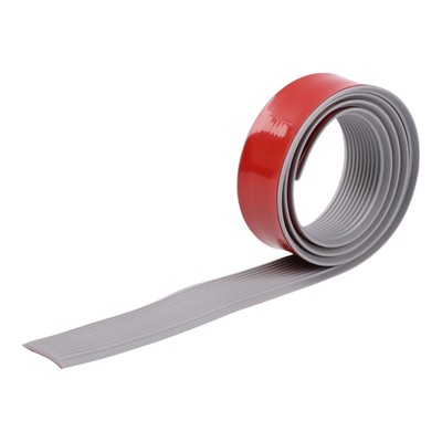 Противоскользящая накладка прямая TAKE IT EASY, самоклеющаяся, с полосами, 1000×30 мм, цвет серый