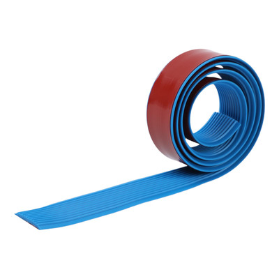 Противоскользящая накладка прямая TAKE IT EASY, самоклеющаяся, с полосами, 1000×30 мм, цвет синий