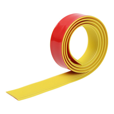 Противоскользящая накладка прямая TAKE IT EASY, самоклеющаяся, с полосами, 1000×30 мм, цвет жёлтый