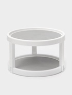 Органайзер для соусов и специй Griten, вращающийся, 2-х ярусный, с силиконовой вставкой, d=25 см, белая - Фото 3