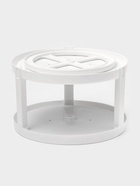 Органайзер для соусов и специй Griten, вращающийся, 2-х ярусный, с силиконовой вставкой, d=25 см, белая - Фото 5