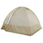 Палатка туристическая 4-местная maclay Volga Cool 4, 310×250×180 см, кемпинговая, двухслойная, с тамбуром, бежевая - Фото 12