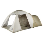 Палатка туристическая 5-местная maclay KARELIA Cool 5, 490×310×160 см, кемпинговая, двухслойная, с тамбуром, бежевая - Фото 11