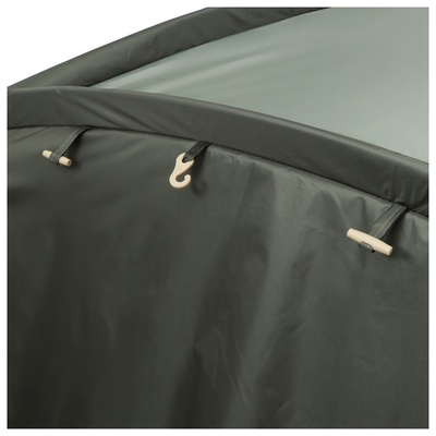 Палатка туристическая 5-местная maclay magadan cool 5, 405×300×180 см, трекинговая, двухслойная, с тамбуром, зелёная