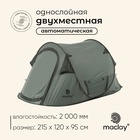 Палатка туристическая, трекинговая maclay KAMCHATKA СOOL 2, 2-местная - фото 322134632