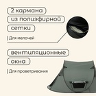 Палатка туристическая 2-местная maclay KAMCHATKA Cool 2, 215×120×95 см, автоматическая, трекинговая, однослойная, зелёная - Фото 5