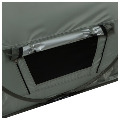 Палатка туристическая 3-местная maclay KAMCHATKA Cool 3, 245×180×115 см, автоматическая, трекинговая, однослойная, зелёная