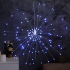 Светодиодная фигура «Салют», от батареек ААx4, 120 LED, свечение белое - Фото 5