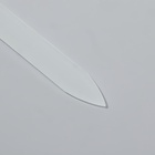 Пилка стеклянная для ногтей, 14.2 см, в футляре, чёрная - Фото 3