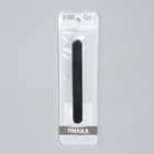 Пилка стеклянная для ногтей, 14.2 см, в футляре, чёрная - Фото 5