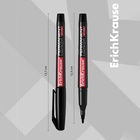 Маркер перманентный ErichKrause P-70, 1.0 мм, для письма на любой поверхности, чёрный - Фото 6