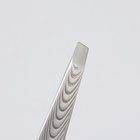 Пинцет скошенный, широкий, 10.7 см - Фото 4