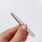 Пинцет скошенный, широкий, 10.7 см - Фото 6