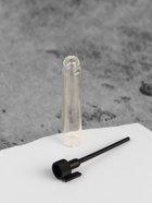 Флакон для парфюма, стеклянный, с аппликатором, 2 мл, фасовка 100 шт., прозрачный, чёрный - Фото 2