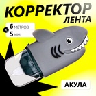 Корректор-лента 6м*5мм, Акула 10517898 - фото 24999693