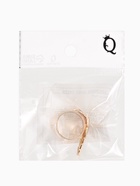 Кольцо «Лист» объём, цвет золото, безразмерное 10536655