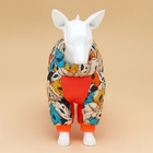 Комбинезон для собак «Мишка Тедди», размер 22 (ДС 48, ОГ 54, ОШ 38 см), оранжевый - Фото 4