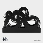 Салфетница Magistro «Змея», 14×4×9 см, чёрная - Фото 3