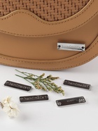 Набор нашивок из металла Hand made, 3.2×1 см, 10 шт., цвет серебряный - Фото 6