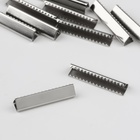 Наконечник-зажим для стропы, 5.8×25 мм, 10 шт., цвет серебряный - Фото 1