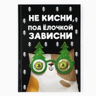 Новый год. Ежедневник А5, 80 л, твердая обложка «Не кисни, под елочкой зависни» 10777842 - фото 13354454