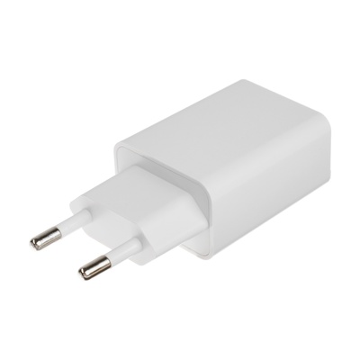 УЦЕНКА Сетевое зарядное устройство GQ-1, USB, 2.4 А, белое