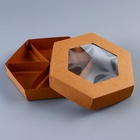 Менажница крафт, 20 х 4 см (5 шт) - фото 809445808