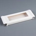 Коробка под плитку шоколада, белый, 18×9×1.4 см - Фото 2