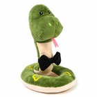 Мягкая игрушка «Змея», с галстуком-бабочкой - Фото 3