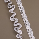 Тесьма вязаная, на резинке, 20 мм, 9±0.5 м, белая - Фото 2