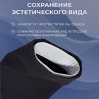 Защитные вкладыши от пота и загрязнений, набор - 10 шт., на клеевой основе, 24×3.7×0.1 см, белые - Фото 3