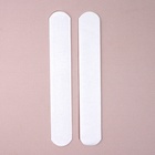 Защитные вкладыши от пота и загрязнений, набор - 10 шт., на клеевой основе, 24×3.7×0.1 см, белые - Фото 5