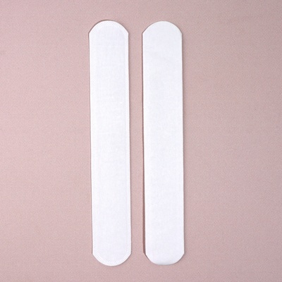 Защитные вкладыши от пота и загрязнений, набор - 10 шт., на клеевой основе, 24×3.7×0.1 см, белые