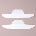 Защитные вкладыши от пота и загрязнений, набор 10 шт., на клеевой основе, 24.7×6.8×0.1 см, белые - Фото 5