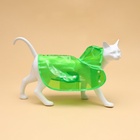 Дождевик для собак, размер XS, зеленый - Фото 3