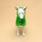 Дождевик для собак, размер S, зеленый - Фото 2