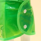 Дождевик для собак, размер S, зеленый - Фото 4