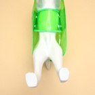 Дождевик для собак, размер S, зеленый - Фото 6