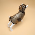 Дождевик для собак, размер XS, чёрный - Фото 3