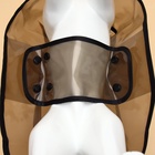 Дождевик для собак, размер M, чёрный - Фото 4