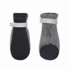 Ботинки для собак «Комфорт +», размер M (4.5×3.6 см), серо-чёрные - Фото 3