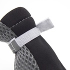 Ботинки для собак «Комфорт +», размер M (4.5×3.6 см), серо-чёрные - Фото 6