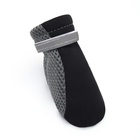 Ботинки для собак «Комфорт +», размер XL (5.9×4.8 см), серо-чёрные - Фото 2