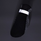 Ботинки для собак «Комфорт +», размер XL (5.9×4.8 см), серо-чёрные - Фото 7