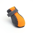 Ботинки для собак «Комфорт +», размер S (3.5×3 см), оранжевые - Фото 2