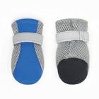 Ботинки для собак «Комфорт +», размер M (4.5×3.6 см), синие - Фото 3