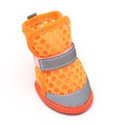 Ботинки для животных «Кросс», набор 4 шт., 2 размер (4.4×3.4 см), оранжевые - Фото 2