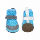 Ботинки для животных «Кросс», набор 4 шт., 5 размер (5.8×4.5 см), голубые - Фото 3